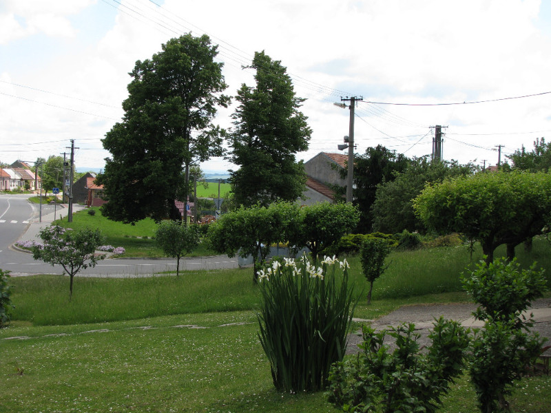 Pohled na stred obce